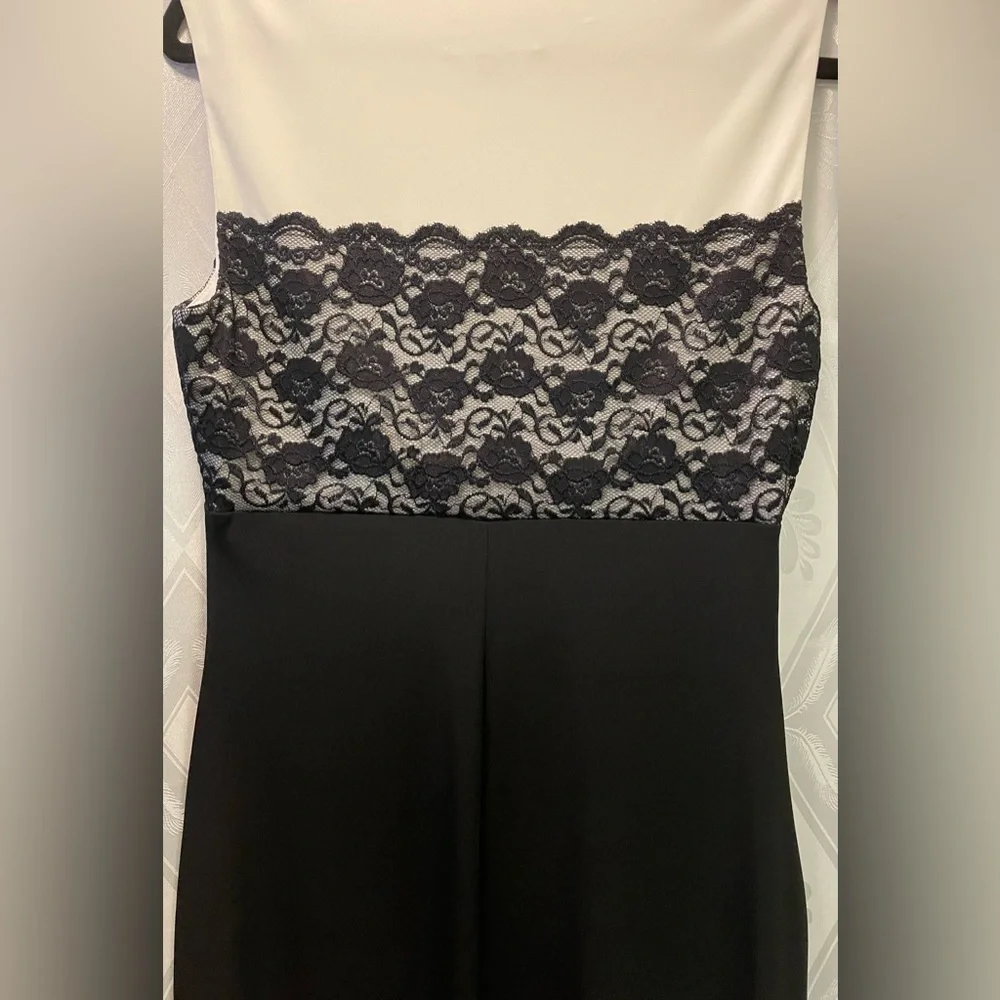 Black and white Beautiful Party Dress - Picture 7 of 7